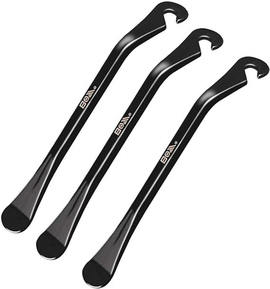 Bike Tire Lever, Premium Carbon Steel Bike Tyre Levers Spoon Portable Bicycle Tire Levers Tyre Spoon Iron Changing Tool, High Strength Bike Tire Repair Tools-3 Pack