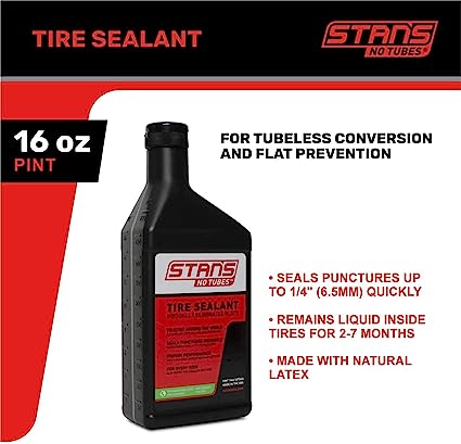 Stans No Tubes,   Amazon Link Included Tubeless set up