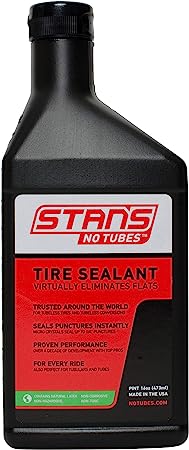 Stans No Tubes, Amazon Link Included Tubeless set up