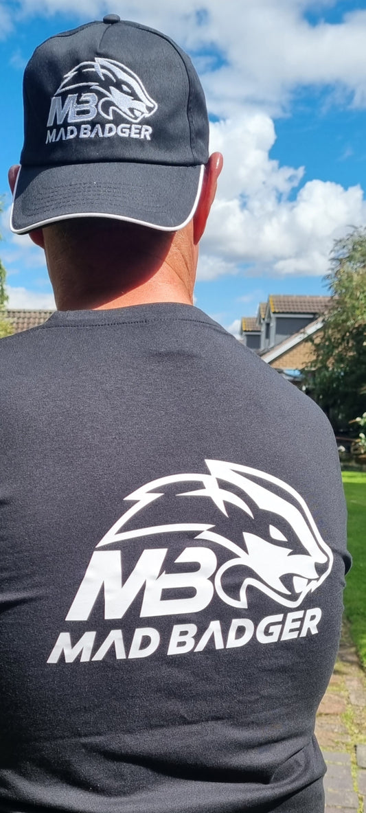 New MadBadger Caps/Hats, produced in the UK for collection or free delivery within the uk