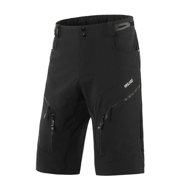 Mens MTB Cycling Shorts 5D Gel Padded Cycling Breathable Underwear Mountain Bike Loose Outdoor Downhill Shorts Mens Biker Shorts